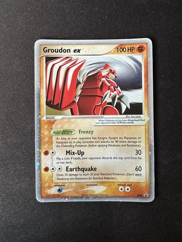 Groudon 038 nintendo promo - 038,