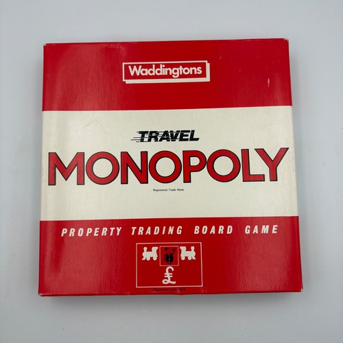 Vintage travel monopoly - vintage,