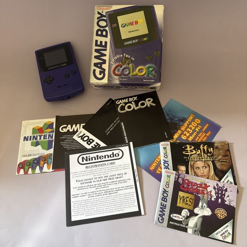 Nintendo game boy - boy, color