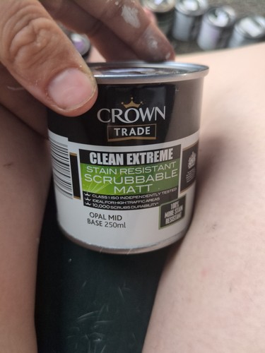 Paint tester pots green - paint,