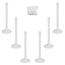 New 6 Poles Plastic Stanchion