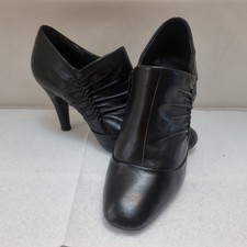 LOTUS LADIES LEATHER ZIP SHOES