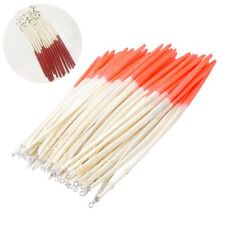 10Pcs Coarse Tench Bream Traditional Peacock Quill Feather Waggler Fishing Float