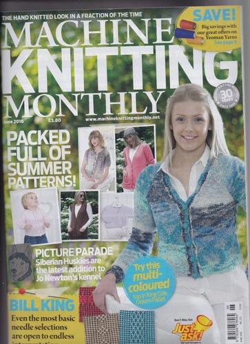 Machine knitting monthly - knitting,