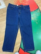 Mens Basic Jeans Casual Work Heavy duty Straight Leg Regular Fit Denim All Waist