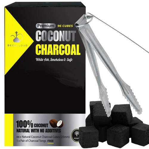 Shisha coal coconut charcoal - shisha,