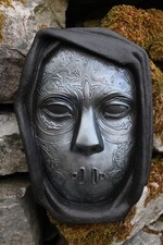Handmade Porcelain Harry Potter Death Eater Mask Wall Decor