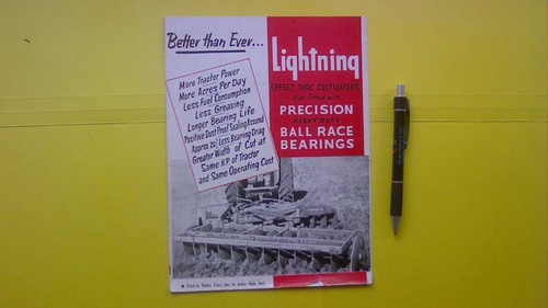 Vintage lightning disc - lightning,