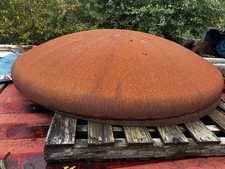 2x Mild Steel Tank Ends / Fire Pits