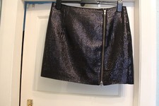 Size 12 BNNT Black sequin effect mini skirt by NEXT