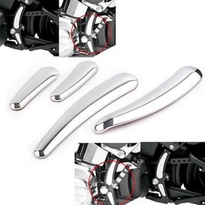 4x Chrome Curved Swingarm
