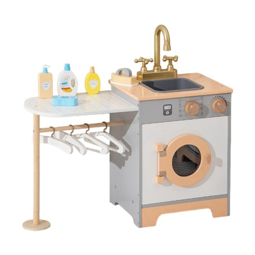 Kids toy pretend play - play, washing