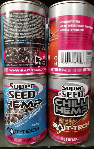 Bait tech super seed hemp - bait-tech,