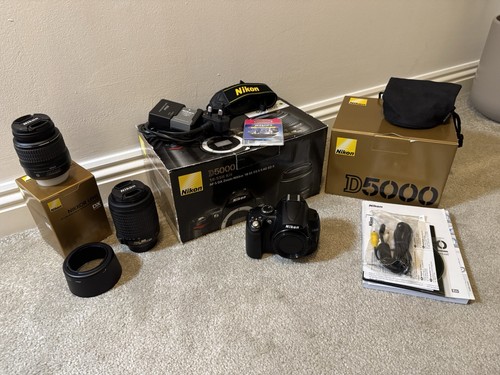 Nikon d5000 55mm - kit, +