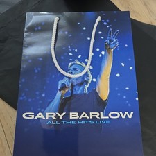Gary Barlow - All The Hits VIP Bag, Scarf, Lanyard and Signed Print.