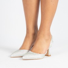 Womens Ladies Slingback Block