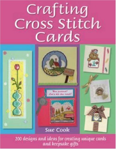 Crafting cross stitch cards - stitch,