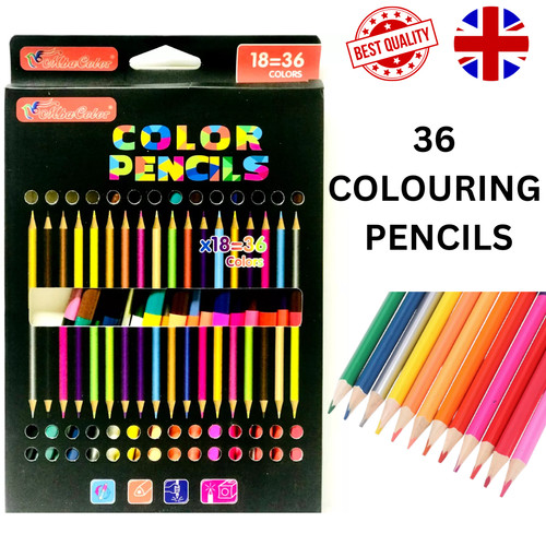 Colouring pencils set mix - colouring,