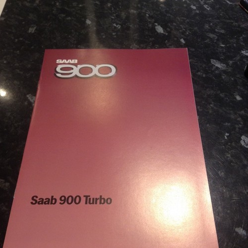 Saab 900 turbo - , brochure