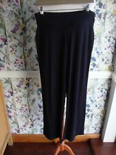 LADIES WOMENS M & S COLLECTION WELLBEING SPORTSWEAR TROUSERS BLACK 10 JS