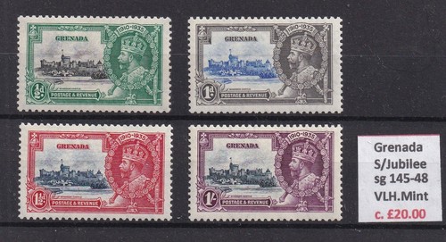 Grenada 1935 silver jubilee - silver,