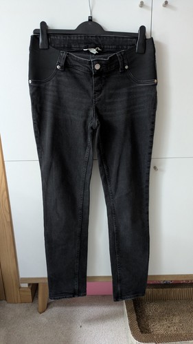 Black maternity jeans size - black,