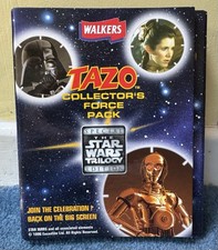 Star Wars Vintage 1996 Walkers Tazo Collectors Force Pack Complete 50 Tazos