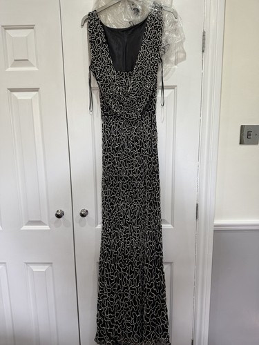 Detailed cow neck dress size - detailed,
