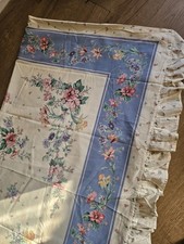 x2 Vintage Pretty Floral Frilled Duvet Covers Single