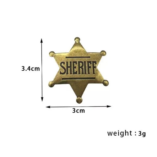 Sheriff deputy pins - sheriff, vintage