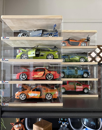 Diecast car display case - display,