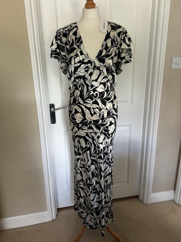 Gorgeous cream black floral - /black,