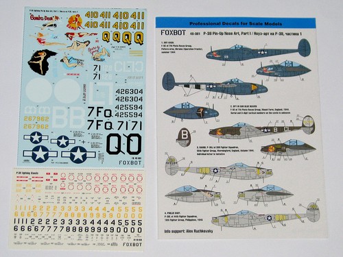 Foxbot decals fbot48081a - foxbot,