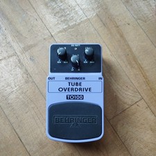 Behringer TO100 Tube Overdrive Mint Condition Guitar Effects Pedal