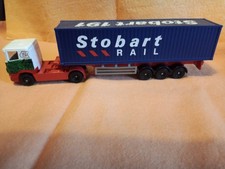 Eddie Stobart diecast metal vehicle 'Stobart Rail' with Cab/Trailer/ Container