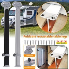 Aluminium Folding Table Leg Telescopic 54-93cm for Campervan Motorhome Caravan