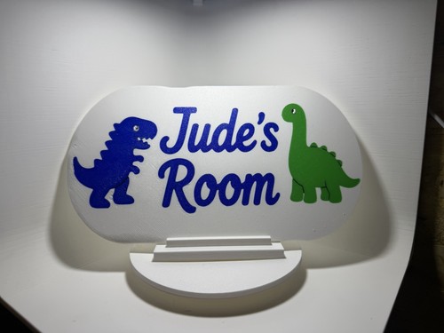 Personalised kids name door - name,