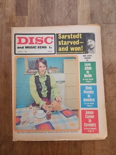 Disc and music echo - disc, 1st