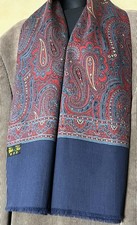 Vintage Mens Opera Scarf Wool