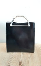 TOPSHOP Bag Black Faux Leather
