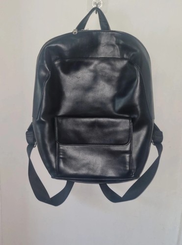 Zara man black faux - man,