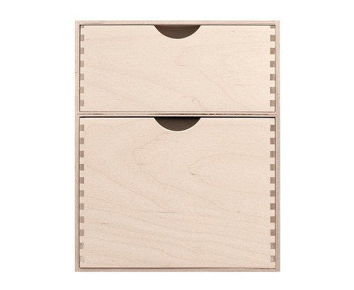 Wooden drawer plain - wooden,