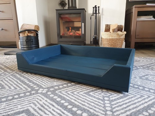 Wooden dog bed - wooden,