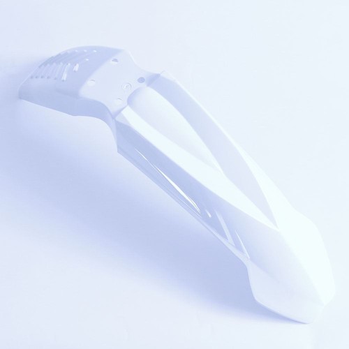 Front fender mudguard white - mudguard,
