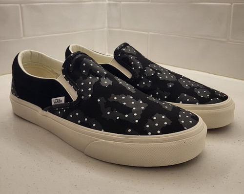 Vans slip leopard polkadot - on,
