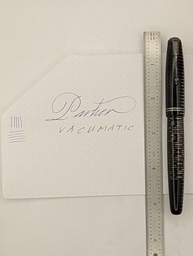 Parker vacumatic grey - parker, pearl