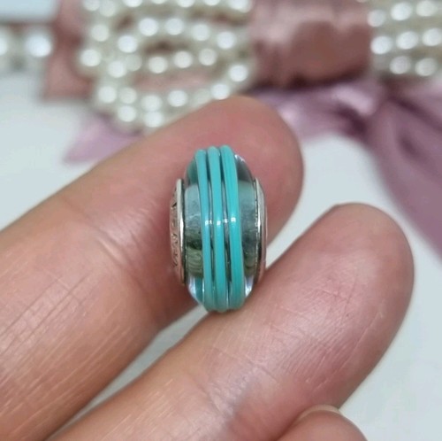 Genuine pandora teal ribbon - pandora,