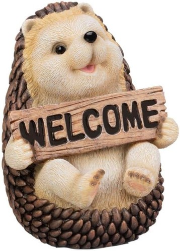 Hedgehog welcome sign - hedgehog,