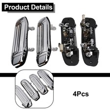 Chrome door handles crafted - door,