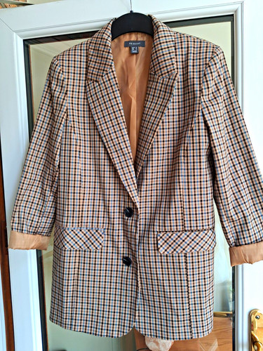 Primark beige blue black - blue, check